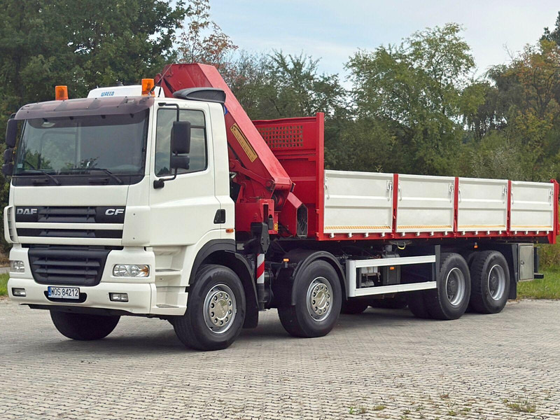 DAF CF 85.380 * HMF 2823 K6 (B3) + FUNK * 8x4 * TOP - Camión volquete, Camión grúa: foto 4 DAF CF 85.380 * HMF 2823 K6 (B3) + FUNK * 8x4 * TOP - Camión volquete, Camión grúa: foto 4