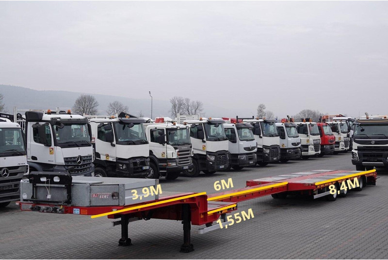 Emtech NACZEPA LAWETA / NISKOPODWOZIE / ROZCIĄGANA / DŁUGOŚĆ : 16 M / - Remolque góndola rebajadas: foto 2 Emtech NACZEPA LAWETA / NISKOPODWOZIE / ROZCIĄGANA / DŁUGOŚĆ : 16 M / - Remolque góndola rebajadas: foto 2