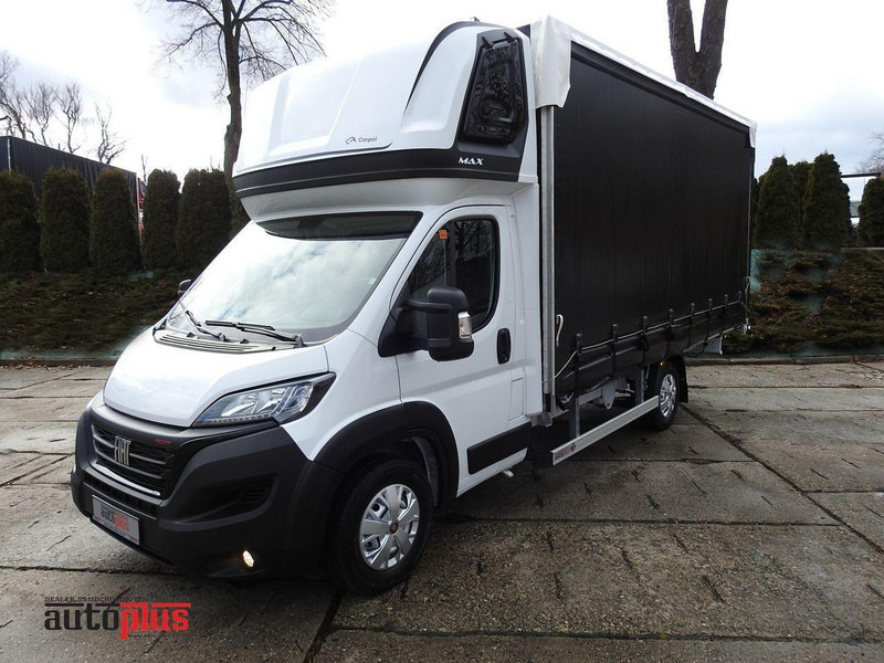 Fiat DUCATO NOWY PLANDEKA 10 PALET WEBASTO KLIMATYZACJA TEMPOMAT LEDY - Furgoneta con lona: foto 1 Fiat DUCATO NOWY PLANDEKA 10 PALET WEBASTO KLIMATYZACJA TEMPOMAT LEDY - Furgoneta con lona: foto 1
