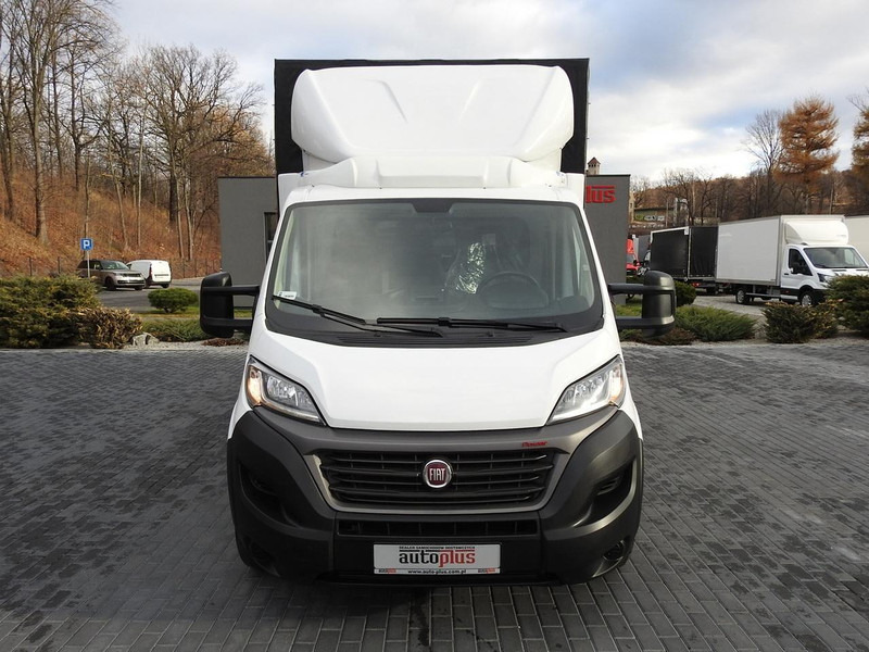 Fiat DUCATO PLANDEKA 10 PALET KLIMATYZACJA PNEUMATYKA 160KM [ T63576 - Furgoneta con lona: foto 5 Fiat DUCATO PLANDEKA 10 PALET KLIMATYZACJA PNEUMATYKA 160KM [ T63576 - Furgoneta con lona: foto 5