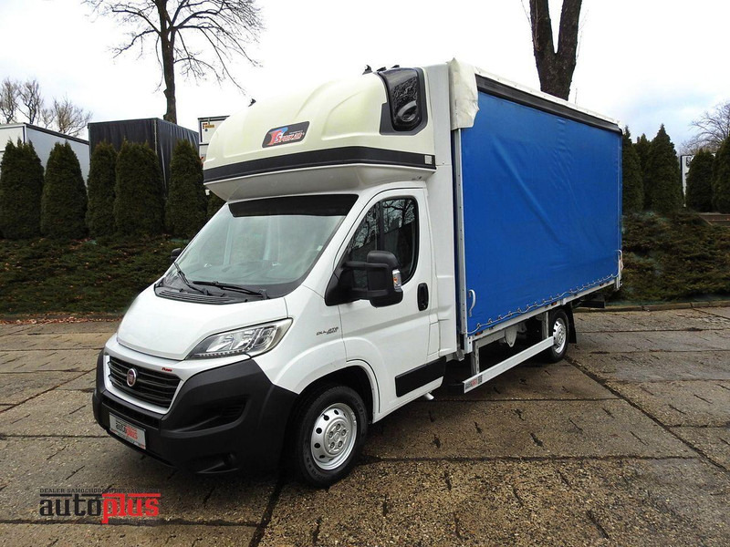 Fiat DUCATO PLANDEKA WINDA 9 PALET WEBASTO TEMPOMAT KLIMATYZACJA LEDY - Furgoneta con lona: foto 1 Fiat DUCATO PLANDEKA WINDA 9 PALET WEBASTO TEMPOMAT KLIMATYZACJA LEDY - Furgoneta con lona: foto 1