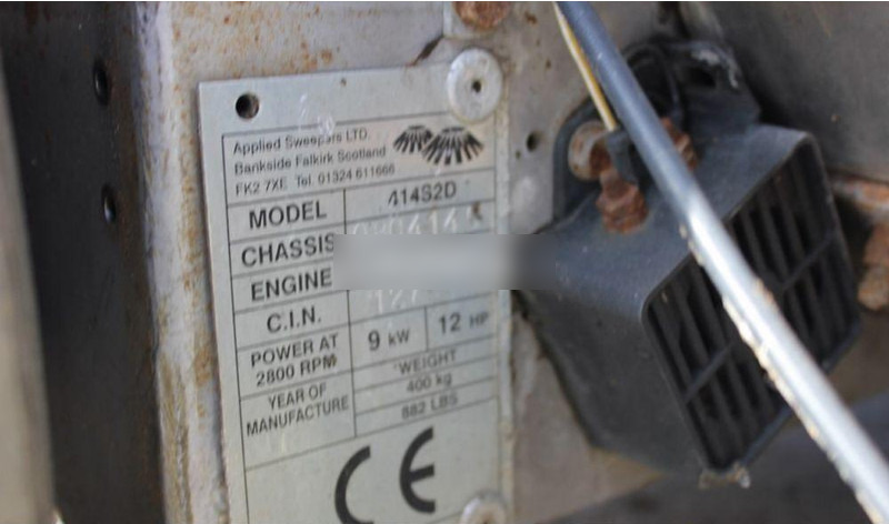 Leasing de Green Machines 414 Street sweeping machine Green Machines 414 Street sweeping machine: foto 14