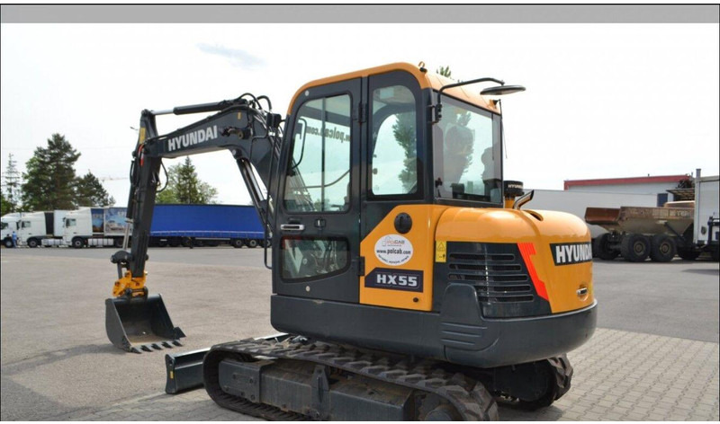 Miniexcavadora Hyundai HX55 Mini lánctalpas forgókotró: foto 8