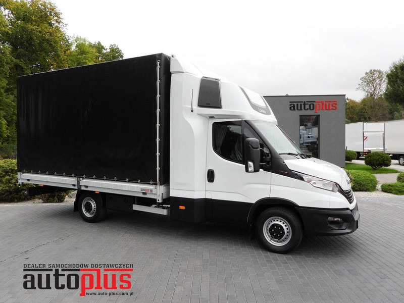 Iveco DAILY 35S18 PLANDEKA 10 PALET WEBASTO TEMPOMAT PNEUMATYKA KLIMAT - Furgoneta con lona: foto 1 Iveco DAILY 35S18 PLANDEKA 10 PALET WEBASTO TEMPOMAT PNEUMATYKA KLIMAT - Furgoneta con lona: foto 1