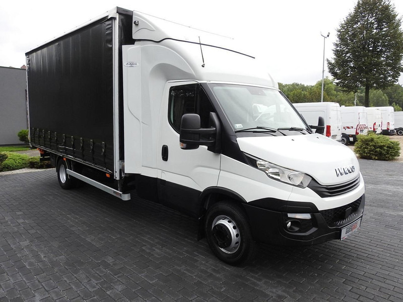 Iveco DAILY 70C18 PLANDEKA WINDA 12 PALET WEBASTO TEMPOMAT BLIŹNIACZE - Camión caja cerrada: foto 4 Iveco DAILY 70C18 PLANDEKA WINDA 12 PALET WEBASTO TEMPOMAT BLIŹNIACZE - Camión caja cerrada: foto 4