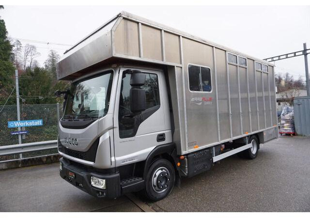 Iveco EUROCARGO 80-190 Lószállító - Camión transporte de ganado: foto 1 Iveco EUROCARGO 80-190 Lószállító - Camión transporte de ganado: foto 1