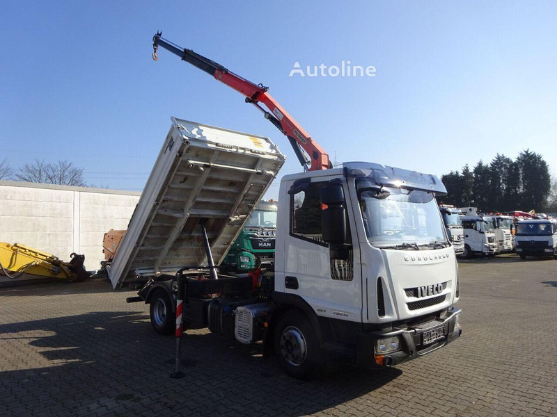 Iveco ML75E18K - 3 way tipper+crane - Camión volquete, Camión grúa: foto 5 Iveco ML75E18K - 3 way tipper+crane - Camión volquete, Camión grúa: foto 5