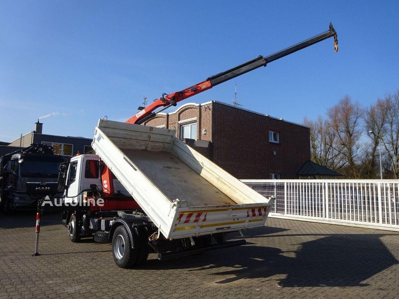 Iveco ML75E18K - 3 way tipper+crane - Camión volquete, Camión grúa: foto 3 Iveco ML75E18K - 3 way tipper+crane - Camión volquete, Camión grúa: foto 3