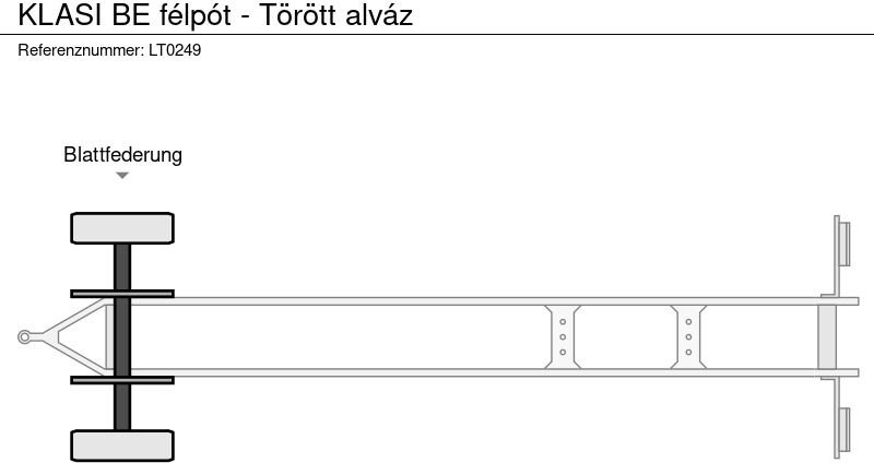 Leasing de KLASI BE félpót - Törött alváz KLASI BE félpót - Törött alváz: foto 9