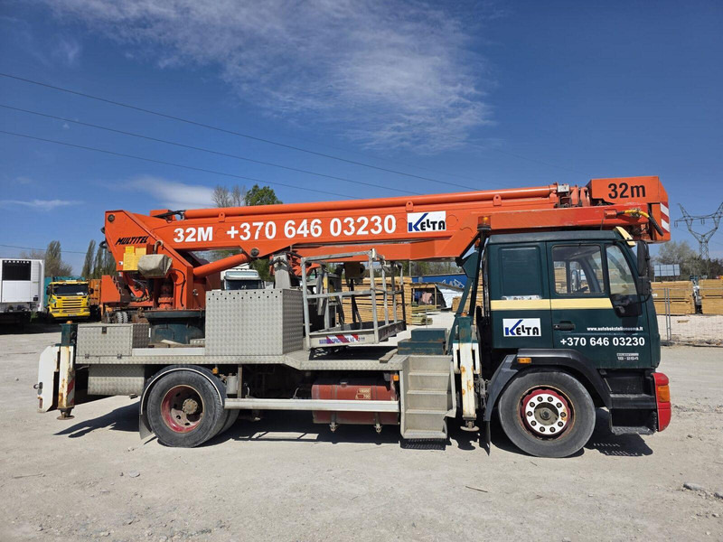 MAN 18.264 Multitel ALU 32m - Camión con plataforma elevadora: foto 4 MAN 18.264 Multitel ALU 32m - Camión con plataforma elevadora: foto 4