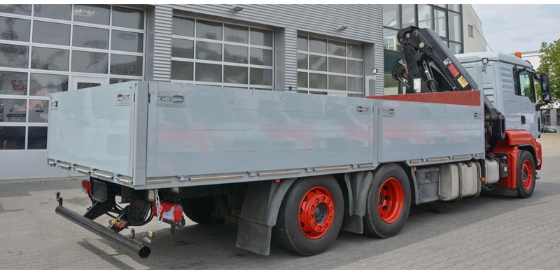 MAN 6,4 m Flatbed + Crane HIAB 211EP 6X2 KRAN HIAB 211EP 6.5m Container Pr - Camión caja abierta, Camión grúa: foto 3 MAN 6,4 m Flatbed + Crane HIAB 211EP 6X2 KRAN HIAB 211EP 6.5m Container Pr - Camión caja abierta, Camión grúa: foto 3