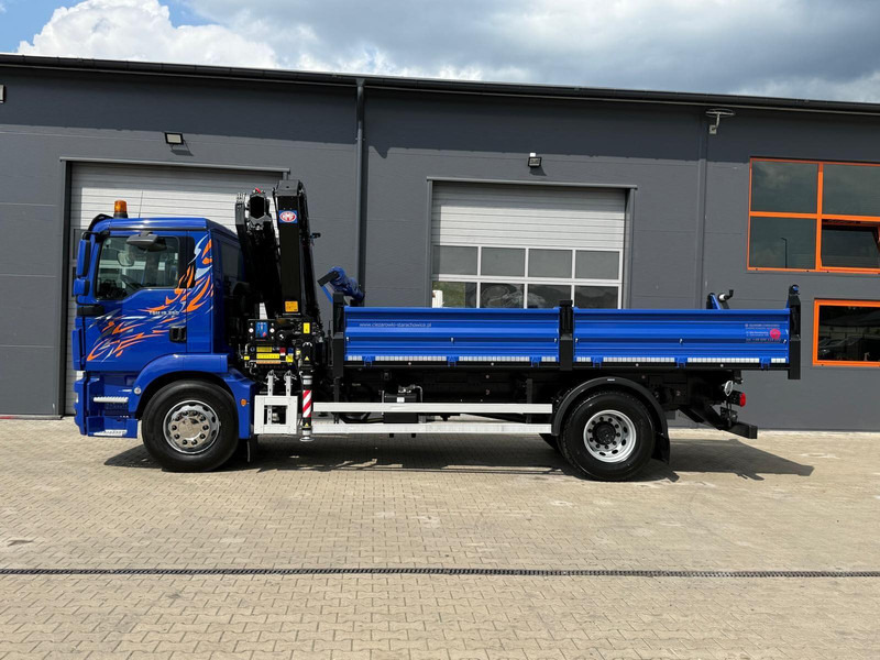 MAN MAN TGM TGL TGS 18.250 // E6 // wywrotka + HDS HMF z pilotem // - Camión volquete: foto 5 MAN MAN TGM TGL TGS 18.250 // E6 // wywrotka + HDS HMF z pilotem // - Camión volquete: foto 5