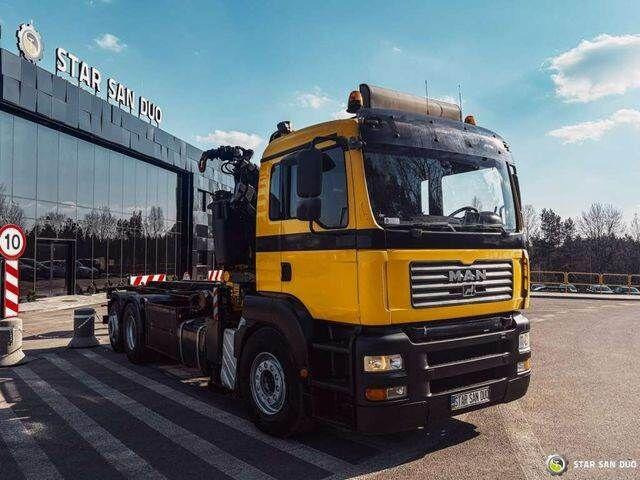 MAN TGA 18.440 6x2 FASSI F 210 A.24 Crane Rotator - Camión multibasculante, Camión grúa: foto 4 MAN TGA 18.440 6x2 FASSI F 210 A.24 Crane Rotator - Camión multibasculante, Camión grúa: foto 4