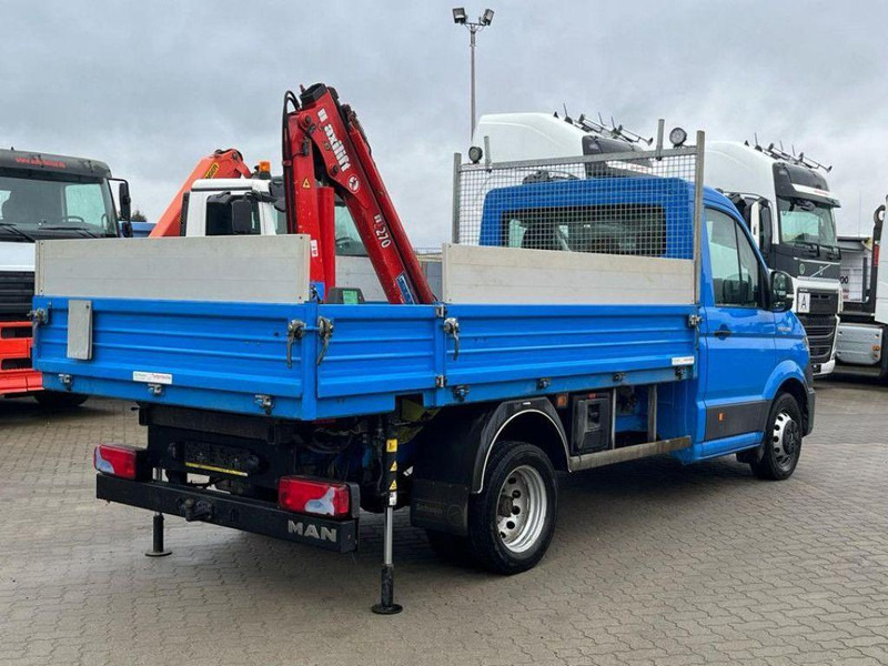 MAN TGE 6.120 Flatbed + Crane Maxilift ML 270 L.3H - Camión caja abierta, Camión grúa: foto 3 MAN TGE 6.120 Flatbed + Crane Maxilift ML 270 L.3H - Camión caja abierta, Camión grúa: foto 3