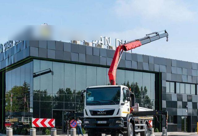 MAN TGM 18.250 4x4 Fassi F215A.0.23 Active HDS Cran - Camión caja abierta, Camión grúa: foto 1 MAN TGM 18.250 4x4 Fassi F215A.0.23 Active HDS Cran - Camión caja abierta, Camión grúa: foto 1