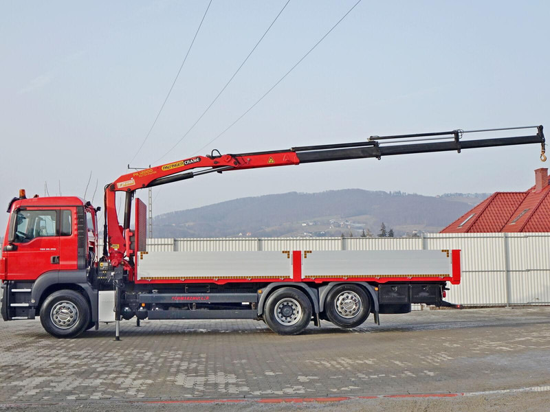 MAN TGS 26.360* PRITSCHE 7,10m* PK 12000 + FUNK *TOP - Camión caja abierta, Camión grúa: foto 5 MAN TGS 26.360* PRITSCHE 7,10m* PK 12000 + FUNK *TOP - Camión caja abierta, Camión grúa: foto 5