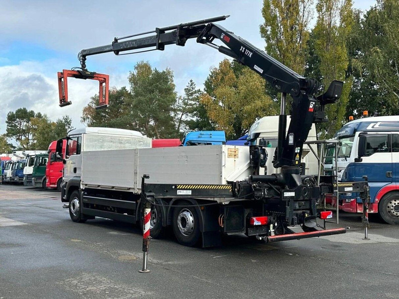 Camión caja abierta, Camión grúa MAN TGS 26.440 6x2 Flatbed + Crane Hiab 177 K: foto 8 Camión caja abierta, Camión grúa MAN TGS 26.440 6x2 Flatbed + Crane Hiab 177 K: foto 8