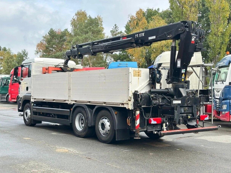 Camión caja abierta, Camión grúa MAN TGS 26.440 6x2 Flatbed + Crane Hiab 177 K: foto 10 Camión caja abierta, Camión grúa MAN TGS 26.440 6x2 Flatbed + Crane Hiab 177 K: foto 10