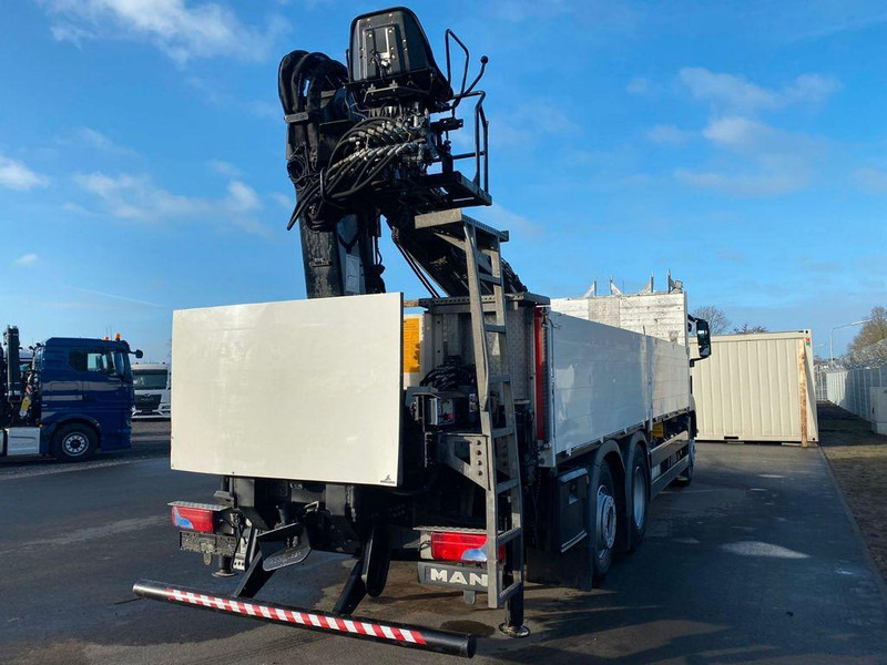 MAN TGS 26.440 6x2 HIAB 166 Ladekran Pritsche - Camión caja abierta, Camión grúa: foto 4 MAN TGS 26.440 6x2 HIAB 166 Ladekran Pritsche - Camión caja abierta, Camión grúa: foto 4