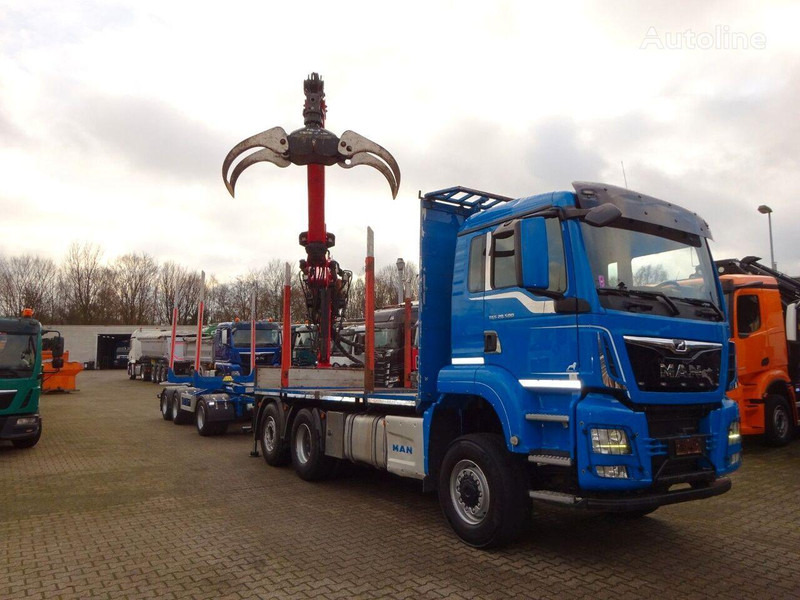 MAN TGS 28.500 6x4 Log truck + Crane Epsilon + Trailer - Camión forestal, Camión grúa: foto 5 MAN TGS 28.500 6x4 Log truck + Crane Epsilon + Trailer - Camión forestal, Camión grúa: foto 5