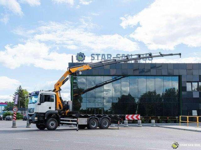 MAN TGS 33.400 6x6 BL EFFER 315/8S HDS Crane 2019 - Camión caja abierta, Camión grúa: foto 3 MAN TGS 33.400 6x6 BL EFFER 315/8S HDS Crane 2019 - Camión caja abierta, Camión grúa: foto 3