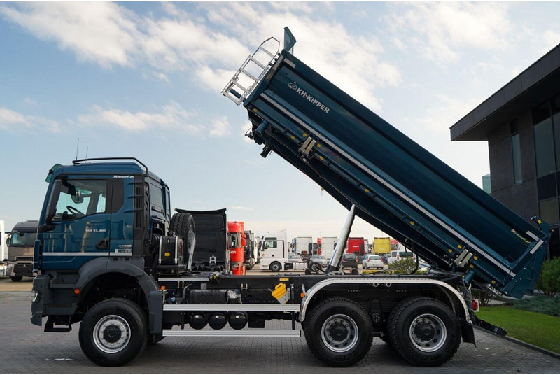 MAN TGS 33.480 / 6X6 / WYWROTKA 3 STRONNA / BORDMATIC / HYDROBURTA / - Camión volquete: foto 3 MAN TGS 33.480 / 6X6 / WYWROTKA 3 STRONNA / BORDMATIC / HYDROBURTA / - Camión volquete: foto 3