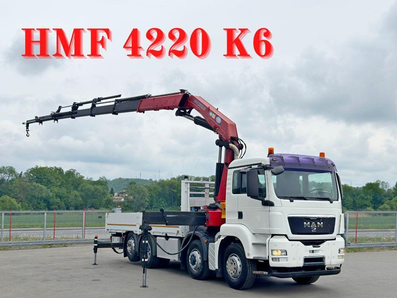 MAN TGS 35.440* KIPPER 6,00m * HMF 4220 K6/FUNK* 8x4 - Camión caja abierta, Camión grúa: foto 1 MAN TGS 35.440* KIPPER 6,00m * HMF 4220 K6/FUNK* 8x4 - Camión caja abierta, Camión grúa: foto 1