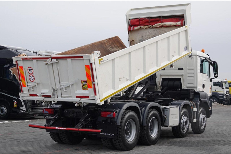 MAN TGS 35.480 / 8x4 / WYWROTKA / BORDMATIC / HYDROBURTA / OPONY 100 - Camión volquete: foto 5 MAN TGS 35.480 / 8x4 / WYWROTKA / BORDMATIC / HYDROBURTA / OPONY 100 - Camión volquete: foto 5