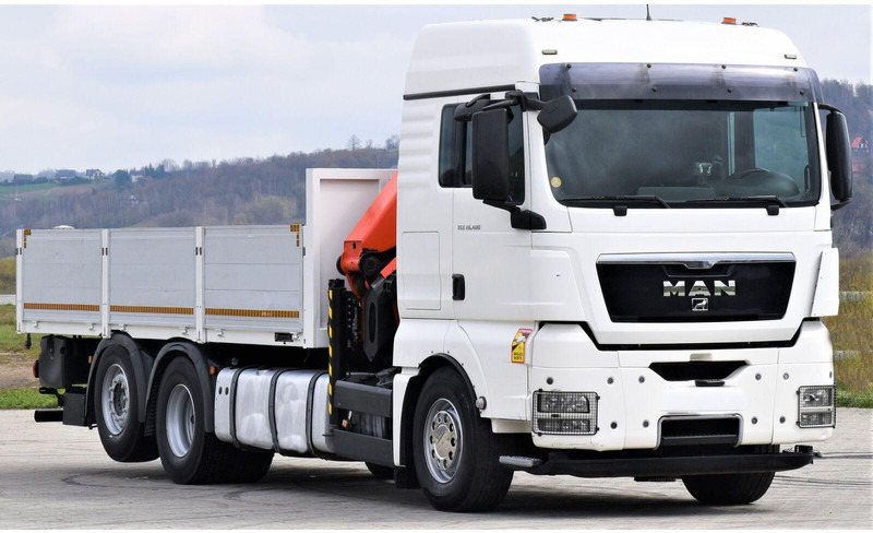 MAN TGX 26.480 - Camión caja abierta, Camión grúa: foto 4 MAN TGX 26.480 - Camión caja abierta, Camión grúa: foto 4