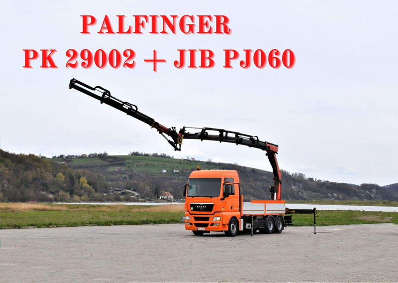 MAN TGX 28.540 JIB PJ060/FUNK - Camión caja abierta, Camión grúa: foto 1 MAN TGX 28.540 JIB PJ060/FUNK - Camión caja abierta, Camión grúa: foto 1