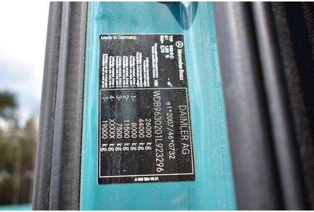 Mercedes-Benz ACTROS 2545 6x2 2545 PALFINGER PK 16001 Kran - Camión caja abierta, Camión grúa: foto 5 Mercedes-Benz ACTROS 2545 6x2 2545 PALFINGER PK 16001 Kran - Camión caja abierta, Camión grúa: foto 5