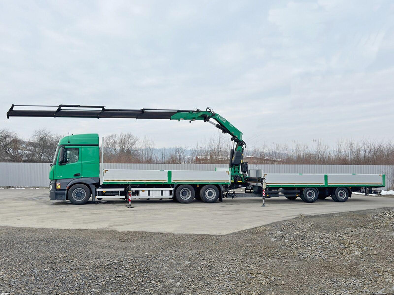 Mercedes-Benz ACTROS 2645 * FASSI F345.24 + FUNK + Anhänger - Camión caja abierta, Camión grúa: foto 5 Mercedes-Benz ACTROS 2645 * FASSI F345.24 + FUNK + Anhänger - Camión caja abierta, Camión grúa: foto 5