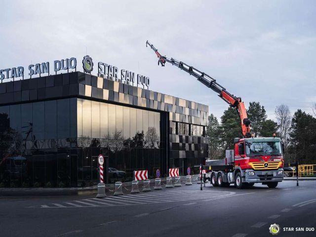 Mercedes-Benz ACTROS 2648 6x4 PALFINGER PK 29002 Fly Jib Winc - Camión caja abierta, Camión grúa: foto 2 Mercedes-Benz ACTROS 2648 6x4 PALFINGER PK 29002 Fly Jib Winc - Camión caja abierta, Camión grúa: foto 2
