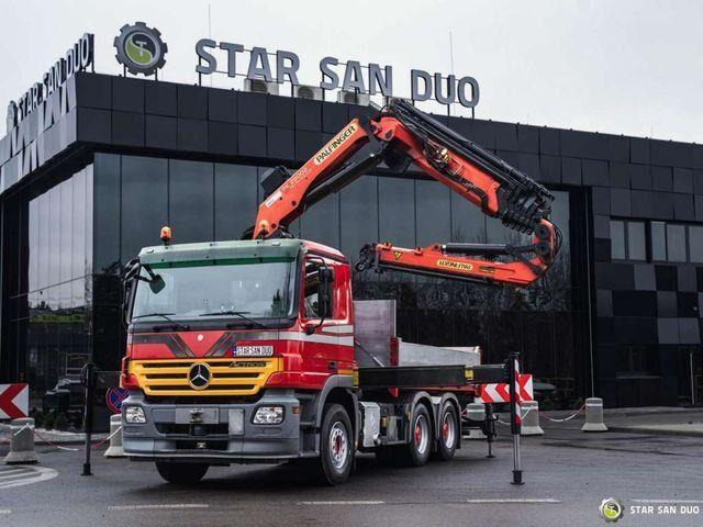 Mercedes-Benz ACTROS 2648 6x4 PALFINGER PK 29002 Fly Jib Winc - Camión caja abierta, Camión grúa: foto 3 Mercedes-Benz ACTROS 2648 6x4 PALFINGER PK 29002 Fly Jib Winc - Camión caja abierta, Camión grúa: foto 3