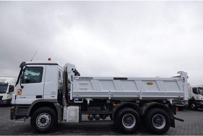 Camión volquete Mercedes-Benz ACTROS 3336 / 6x4 / WYWROTKA / BORDMATIC / HYDROBURTA / MEILLER: foto 20