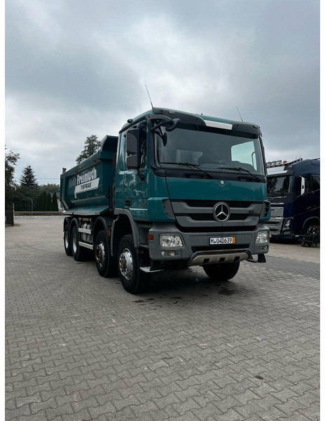 Mercedes-Benz ACTROS 4144 MP3 8X6 , KIPPER CARNEHL MULDA - Camión volquete: foto 4 Mercedes-Benz ACTROS 4144 MP3 8X6 , KIPPER CARNEHL MULDA - Camión volquete: foto 4