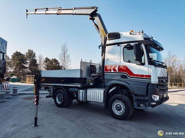 Mercedes-Benz AROCS 1851 PALFINGER PK 20002 Crane Kran - Camión caja abierta, Camión grúa: foto 3 Mercedes-Benz AROCS 1851 PALFINGER PK 20002 Crane Kran - Camión caja abierta, Camión grúa: foto 3