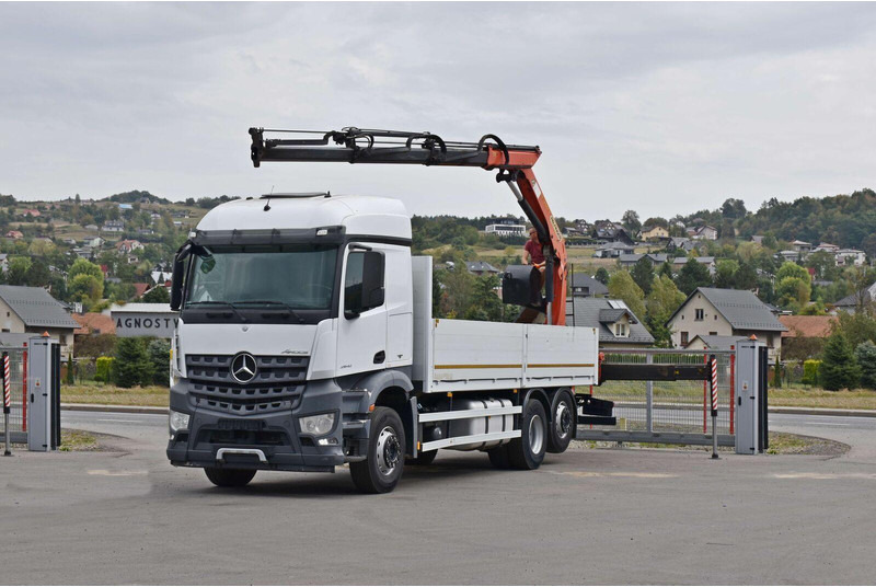 Mercedes-Benz AROCS 2542 - Camión caja abierta, Camión grúa: foto 2 Mercedes-Benz AROCS 2542 - Camión caja abierta, Camión grúa: foto 2