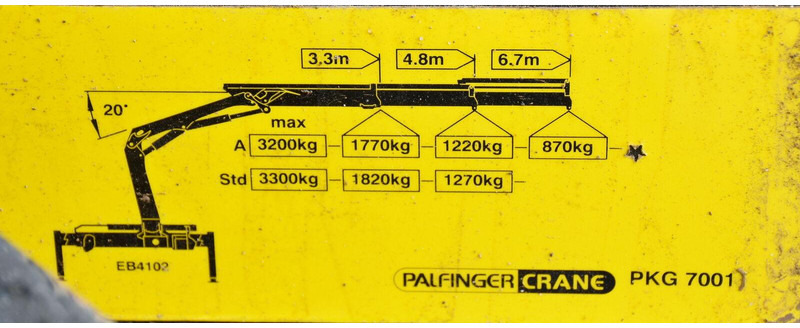 Camión volquete, Camión grúa Mercedes-Benz ATEGO 1224: foto 9