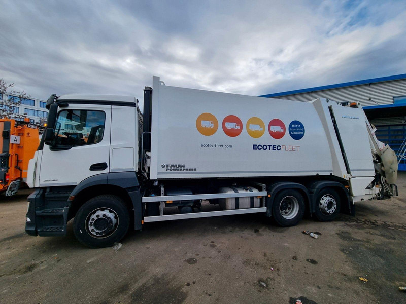 Mercedes-Benz Actros 2536 6x2 Faun Powerpress 524 Garbage truck - Camión de basura: foto 4 Mercedes-Benz Actros 2536 6x2 Faun Powerpress 524 Garbage truck - Camión de basura: foto 4