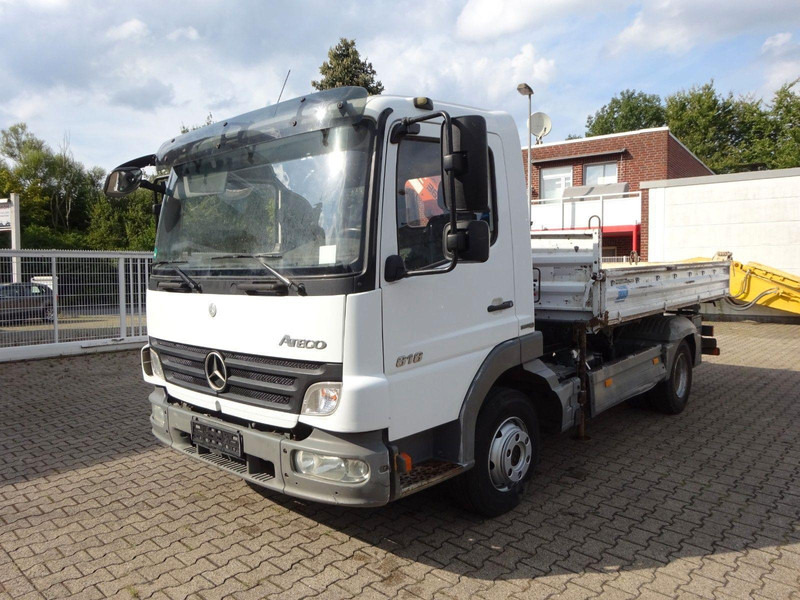 Mercedes-Benz Atego 818 3 way Meiller tipper + crane Terex 36.2 - Furgoneta basculante: foto 2 Mercedes-Benz Atego 818 3 way Meiller tipper + crane Terex 36.2 - Furgoneta basculante: foto 2