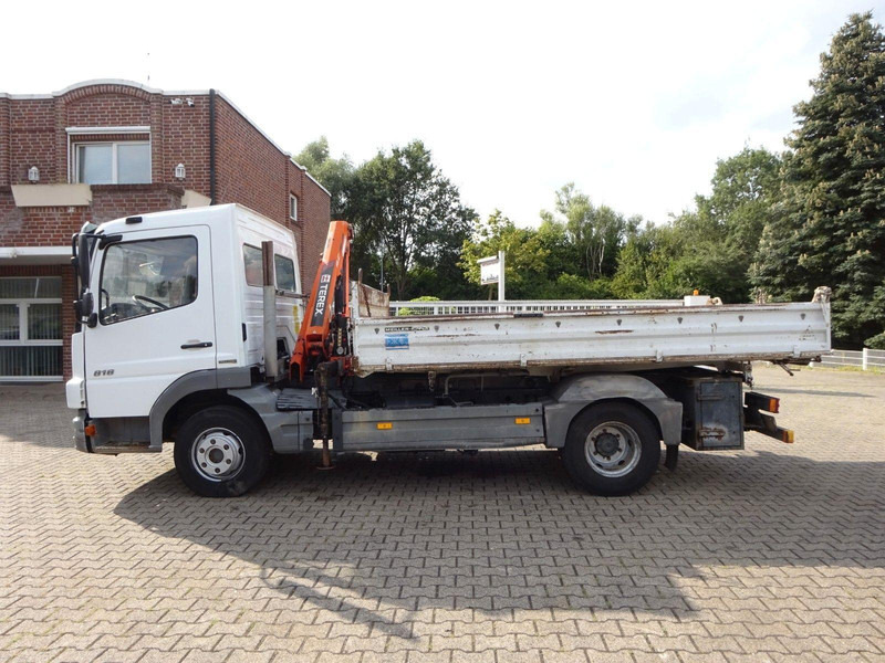 Mercedes-Benz Atego 818 3 way Meiller tipper + crane Terex 36.2 - Furgoneta basculante: foto 5 Mercedes-Benz Atego 818 3 way Meiller tipper + crane Terex 36.2 - Furgoneta basculante: foto 5