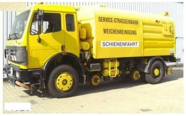Mercedes-Benz SK 1820 4x2 Schienenreinigungs Kehrmaschine RAIL - Barredora vial: foto 1 Mercedes-Benz SK 1820 4x2 Schienenreinigungs Kehrmaschine RAIL - Barredora vial: foto 1