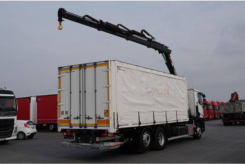 Renault C 380 / 6x2 / SKRZYNIOWY / HDS HIAB 138 B-3 WYSÓW 10,5 M / ROTAT - Camión lona: foto 4 Renault C 380 / 6x2 / SKRZYNIOWY / HDS HIAB 138 B-3 WYSÓW 10,5 M / ROTAT - Camión lona: foto 4