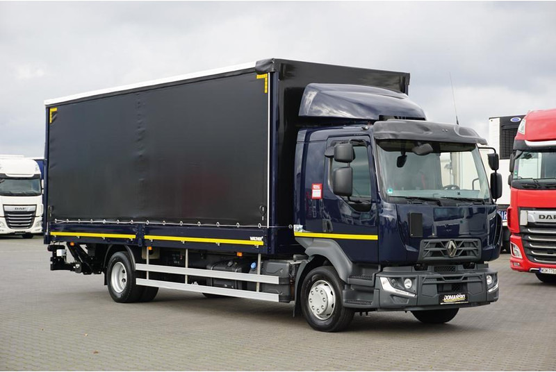 Renault D 16 / 280 / ACC / E 6 / BURTOFIRANKA + WINDA / ŁAD. 8 580 KG / - Camión lona: foto 2 Renault D 16 / 280 / ACC / E 6 / BURTOFIRANKA + WINDA / ŁAD. 8 580 KG / - Camión lona: foto 2