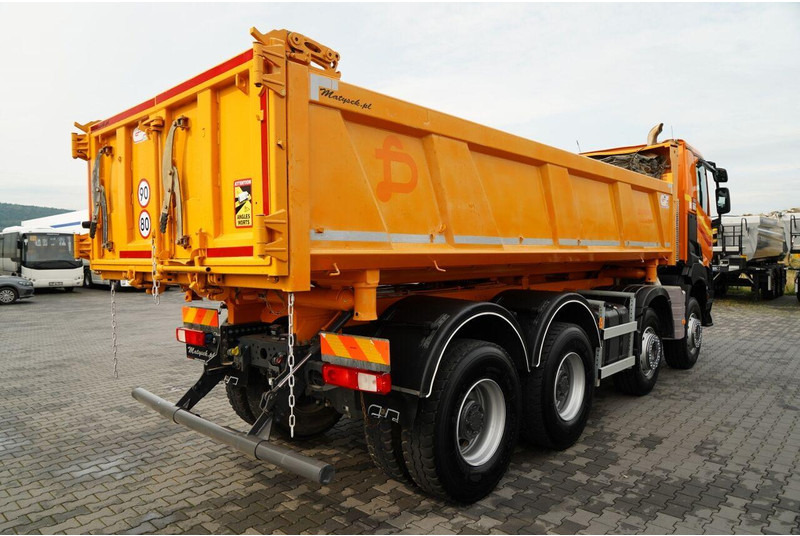 Camión volquete Renault K 480 / 8x4 / WYWROTKA DWUSTRONNA / HYDROBURTA / KLAPODRZWI  / S: foto 17