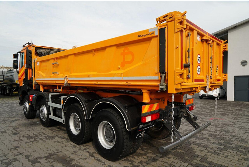 Camión volquete Renault K 480 / 8x4 / WYWROTKA DWUSTRONNA / HYDROBURTA / KLAPODRZWI  / S: foto 16
