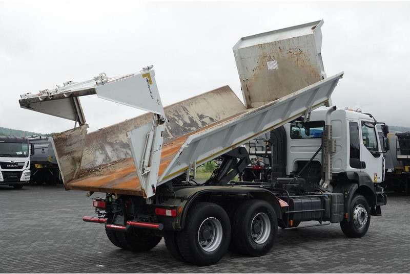 Renault KERAX 410 / 6x4 / WYWROTKA 3- STRONNA  / 2X  HYDROBURTA / HYDROK - Camión volquete: foto 3 Renault KERAX 410 / 6x4 / WYWROTKA 3- STRONNA  / 2X  HYDROBURTA / HYDROK - Camión volquete: foto 3