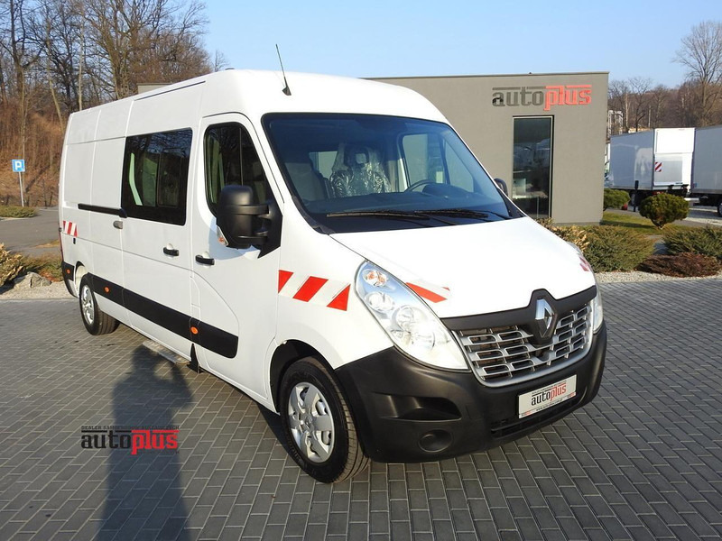Renault MASTER FURGON BRYGADÓWKA 7 MIEJSC TEMPOMAT KLIMATYZACJA 130KM - Minibús, Furgoneta de pasajeros: foto 1 Renault MASTER FURGON BRYGADÓWKA 7 MIEJSC TEMPOMAT KLIMATYZACJA 130KM - Minibús, Furgoneta de pasajeros: foto 1