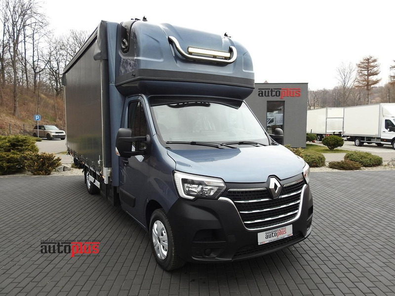 Renault MASTER PLANDEKA 10 PALET WEBASTO TEMPOMAT LEDY PNEUMATYKA KLIMA - Furgoneta con lona: foto 1 Renault MASTER PLANDEKA 10 PALET WEBASTO TEMPOMAT LEDY PNEUMATYKA KLIMA - Furgoneta con lona: foto 1